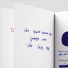 Diamine Inkvent Happy Holidays Ink Bottle 50 ml Blue Edition Shimmer & Sheen