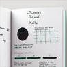Diamine Inkvent Holly Ink Bottle 50 ml Blue Edition Sheen