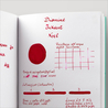 Diamine Inkvent Noel Ink Bottle 50 ml Blue Edition Sheen