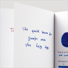 Diamine Inkvent Polar Glow Inchiostro 50 ml Blue Edition Sheen