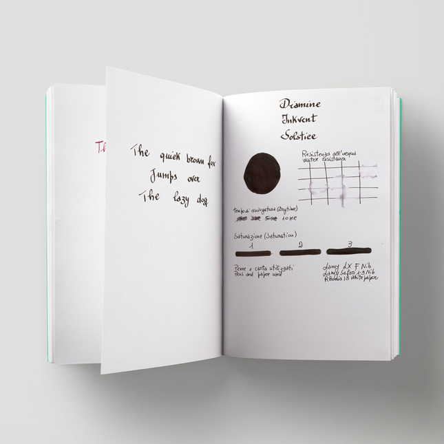 Diamine Inkvent Solstice Inchiostro 50 ml Blue Edition Shimmer