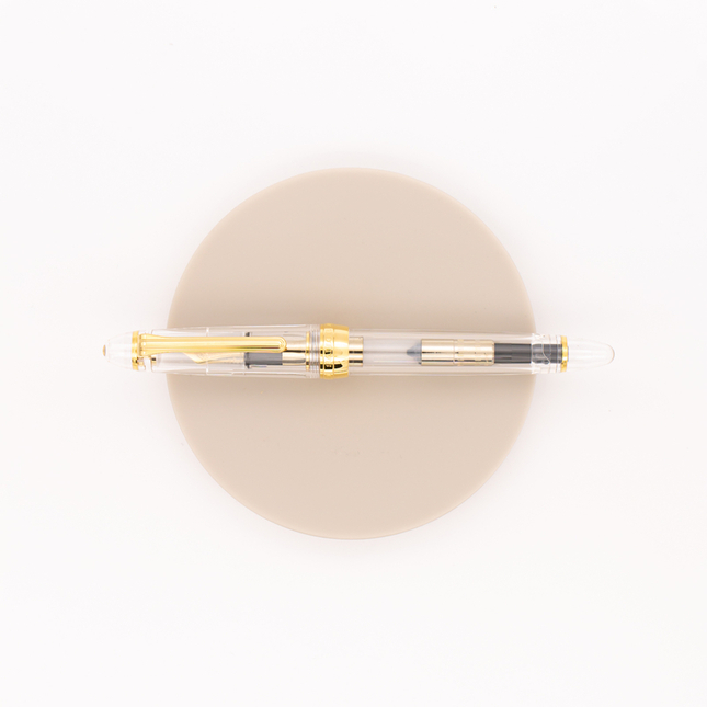 Sailor 1911 Standard Penna Stilografica Trasparente & Oro