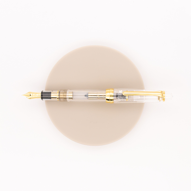 Sailor 1911 Standard Penna Stilografica Trasparente & Oro