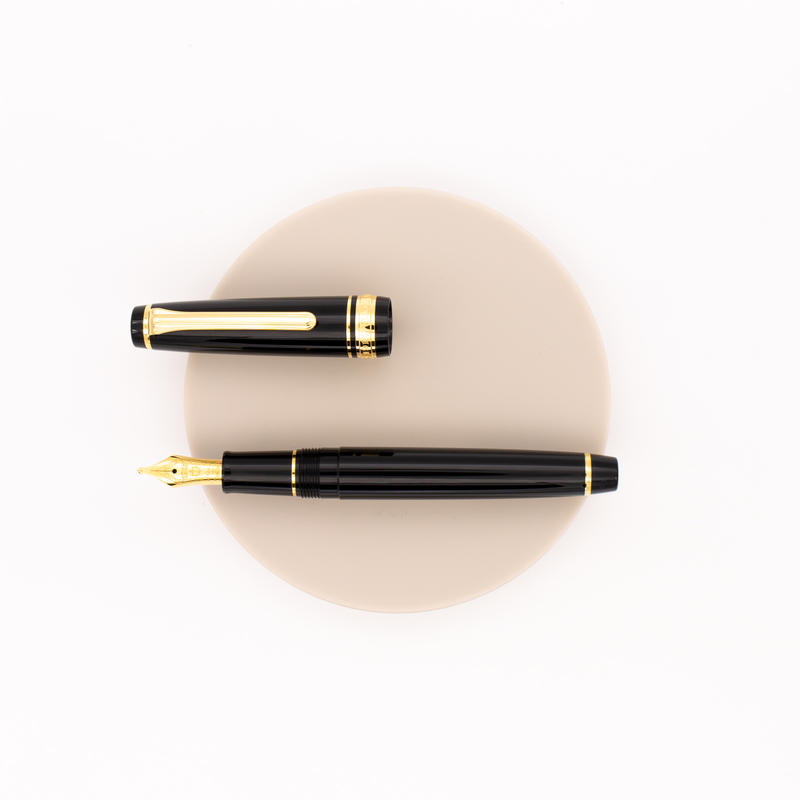 Sailor Professional Gear Slim Penna Stilografica Nera & Oro