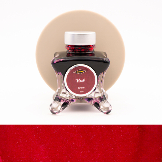 Diamine Inkvent Noel Ink Bottle 50 ml Blue Edition Sheen