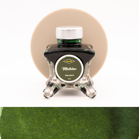Diamine Inkvent Mistletoe Ink Bottle 50 ml Blue Edition