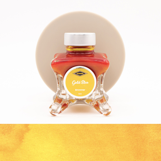 Diamine Inkvent Gold Star Inchiostro 50 ml Blue Edition Shimmer