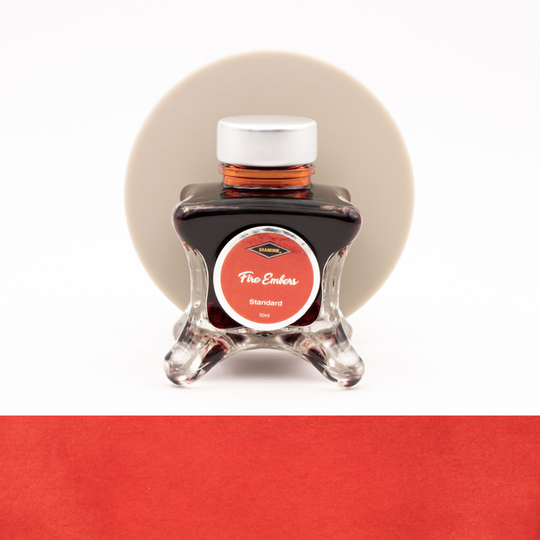 Diamine Inkvent Fire Embers Ink Bottle 50 ml Blue Edition