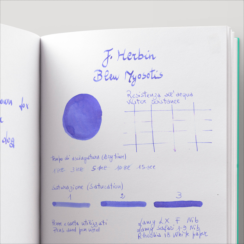 Herbin Bleu Myosotis 6 Cartucce