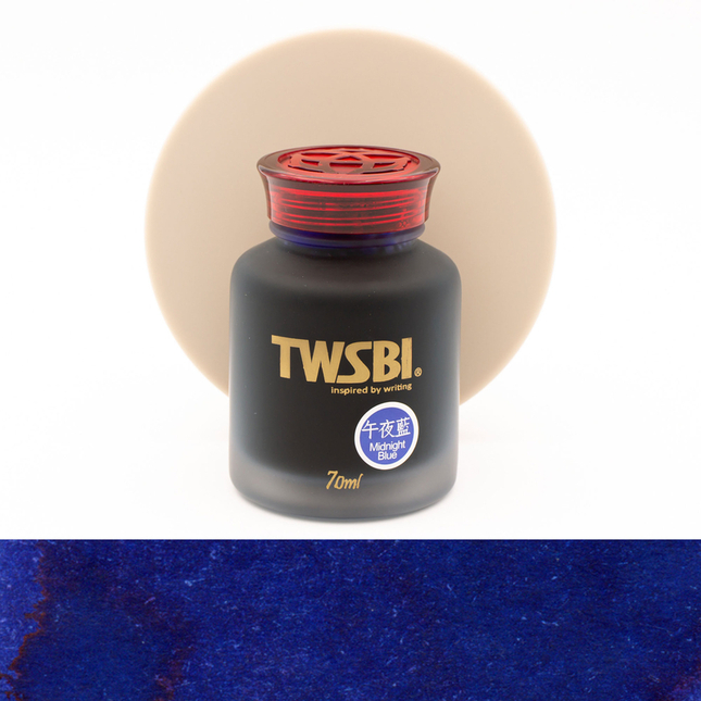 Twsbi Midnight Blue Ink Bottle 70 ml
