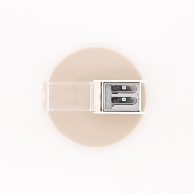 Palomino Blackwing Two-Step Long Point Sharpener White