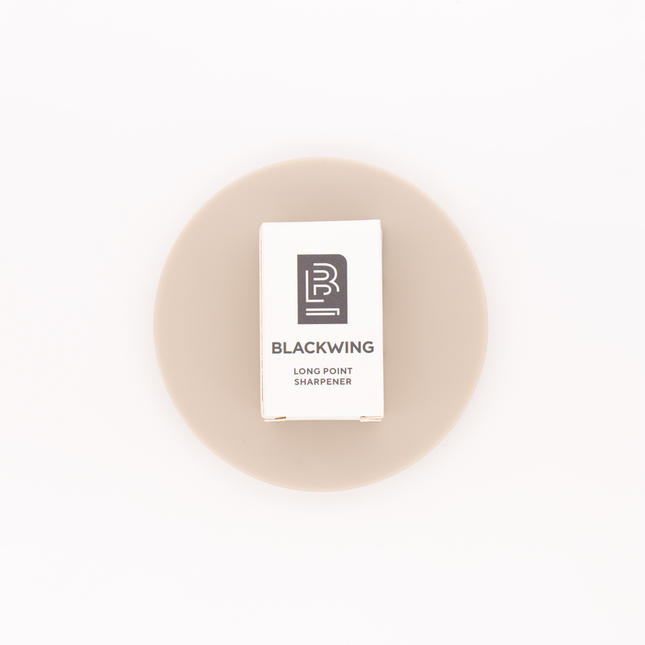 Palomino Blackwing Two-Step Long Point Sharpener White