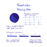 Robert Oster Flaming Blue Ink Bottle 50 ml