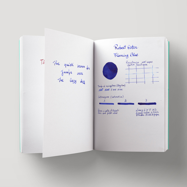 Robert Oster Flaming Blue Ink Bottle 50 ml