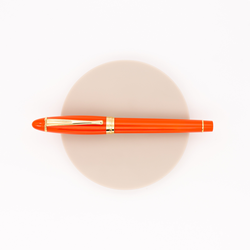 Aurora Ipsilon Demo Colors Fountain Pen Orange & Gold
