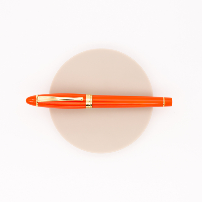 Aurora Ipsilon Demo Colors Fountain Pen Orange & Gold