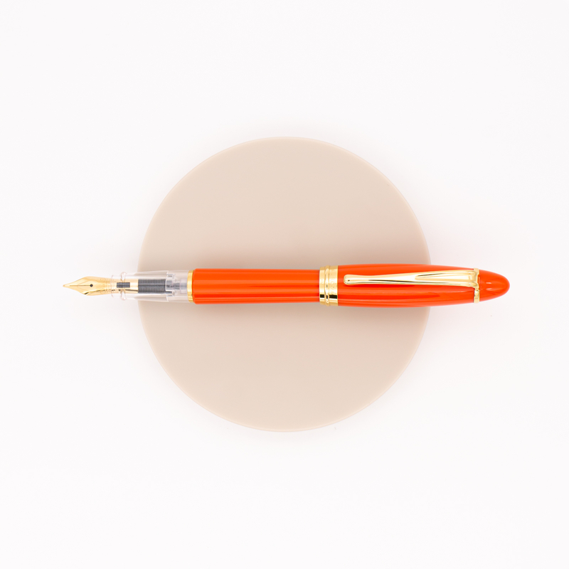 Aurora Ipsilon Demo Colors Fountain Pen Orange & Gold
