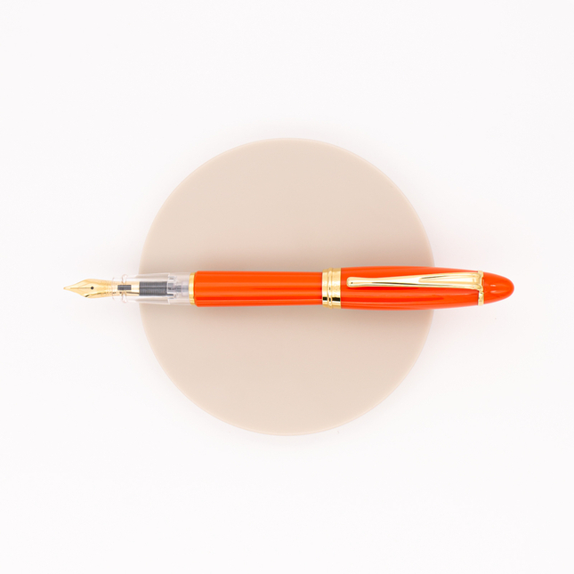 Aurora Ipsilon Demo Colors Fountain Pen Orange & Gold