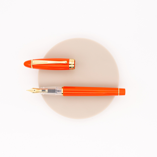 Aurora Ipsilon Demo Colors Fountain Pen Orange & Gold