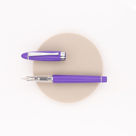 Aurora Ipsilon Demo Colors Fountain Pen Purple & Rhodium
