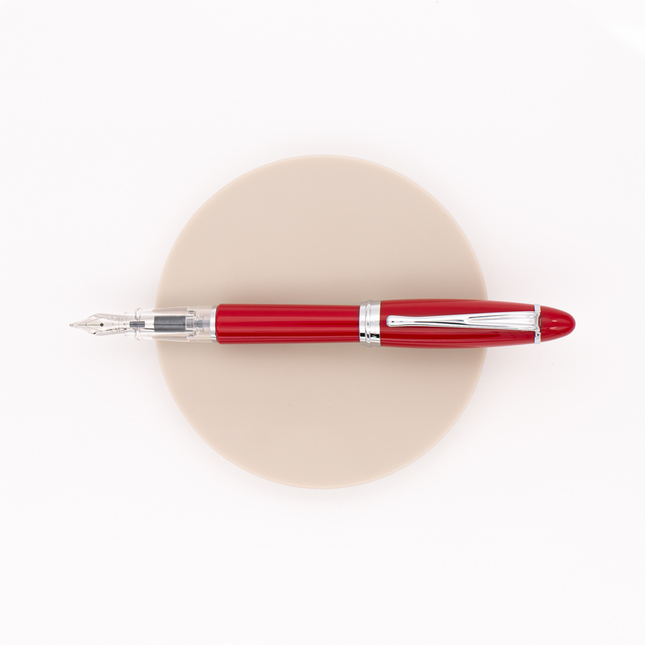 Aurora Ipsilon Demo Colors Penna Stilografica Rossa & Rodio