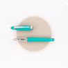 Aurora Ipsilon Demo Colors Fountain Pen Turquoise & Rhodium