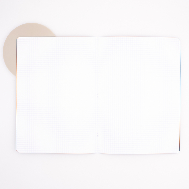 Rhodia Staplebound Notebook A5 Grid Black