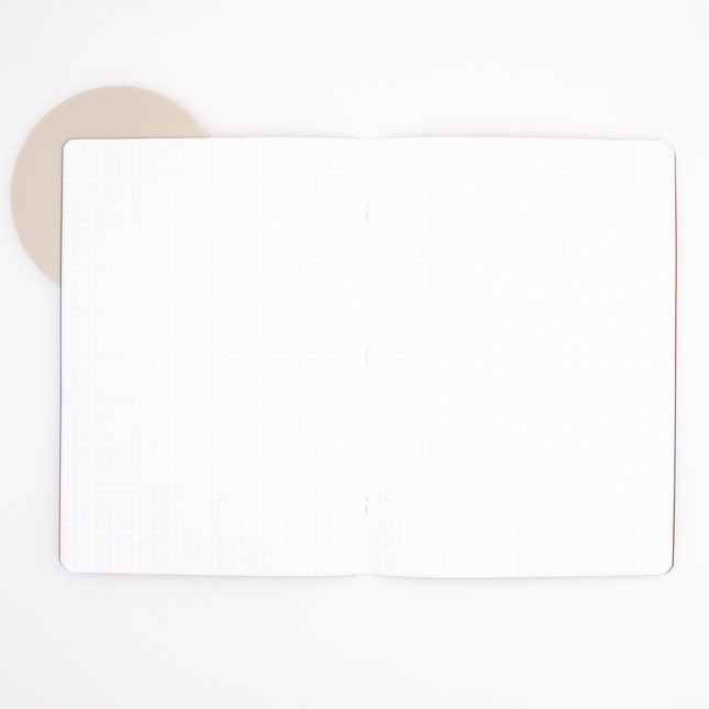 Rhodia Staplebound Notebook A5 Grid Black