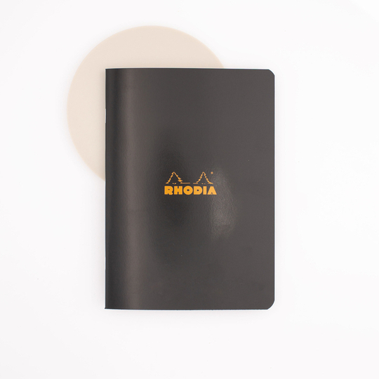 Rhodia Quaderno A5 Quadretti Nero