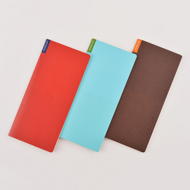 Hobonichi Memo Pad per Weeks Set 3 Quaderni Carta Tomoe River