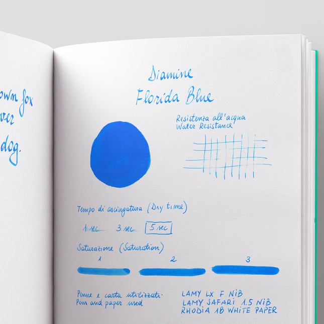 Diamine Florida Blue Inchiostro 30 ml