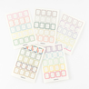 Hobonichi Frame Stickers Adesivi per Agende