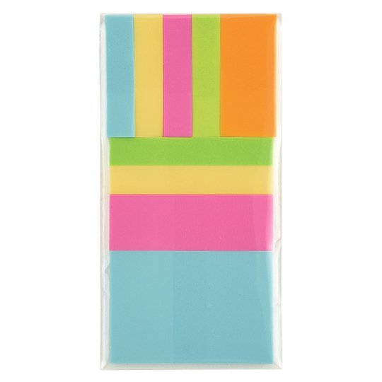 Hobonichi Translucent Sticky Notes Fogli Adesivi Colorati