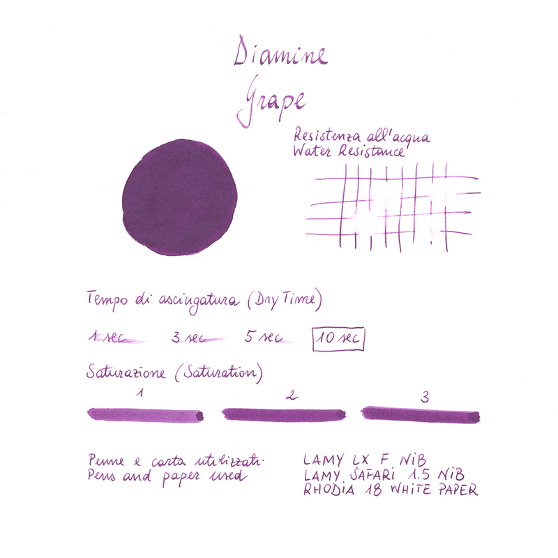 Diamine Grape Ink Bottle 30 ml