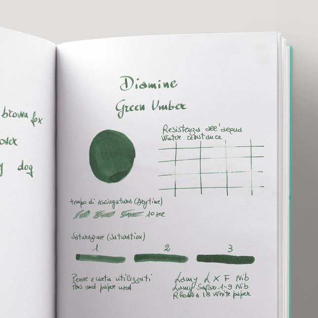 Diamine Green Umber Inchiostro 30 ml