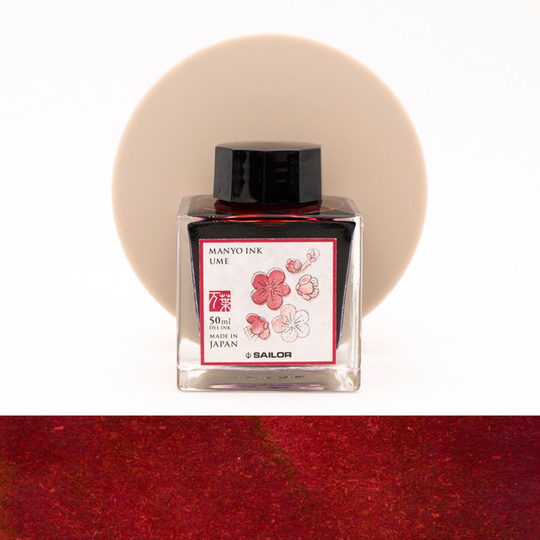 Sailor Manyo Ume Ink Bottle 50 ml