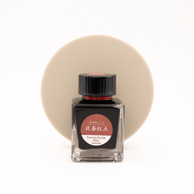 Taccia Ukiyo-e Hokusai Benitsuchi Ink Bottle 40 ml