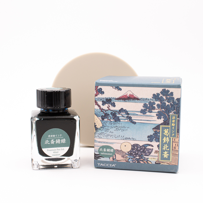 Taccia Ukiyo-e Hokusai Sabimidori Inchiostro 40 ml