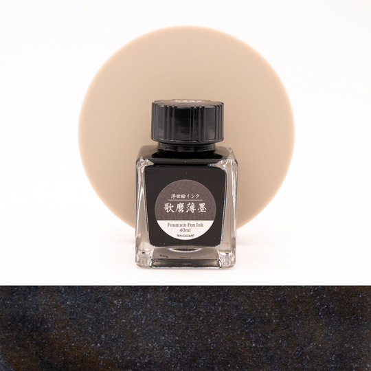 Taccia Ukiyo-e Utamaro Usuzumi Inchiostro 40 ml