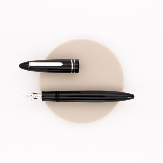 Tibaldi Bononia Fountain Pen Pastel Black