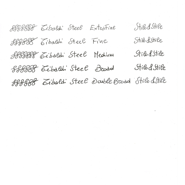 Tibaldi Bononia Fountain Pen Pastel Black