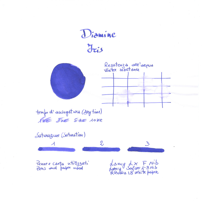 Diamine Flower Iris Inchiostro 30 ml