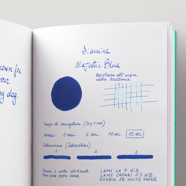 Diamine Majestic Blue Inchiostro 30 ml