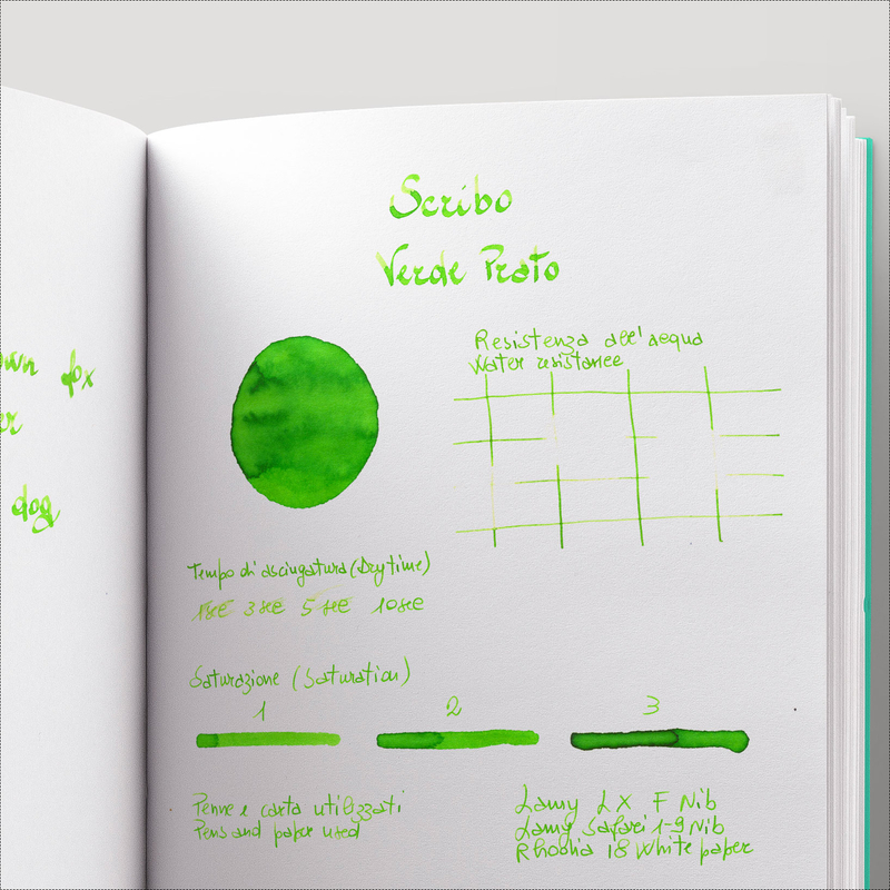 Scribo Verde Prato Inchiostro 90 ml