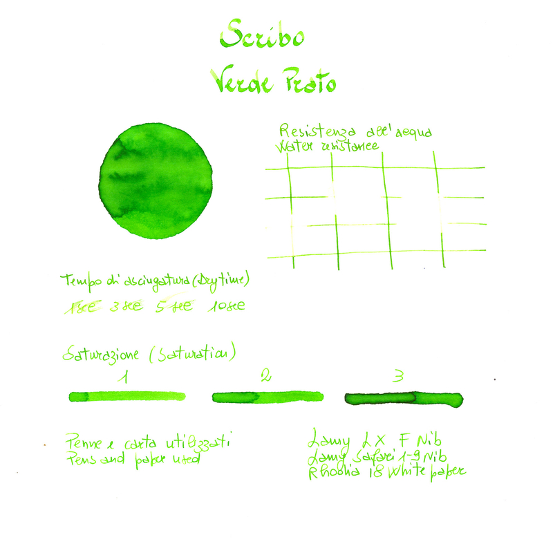 Scribo Verde Prato Inchiostro 90 ml