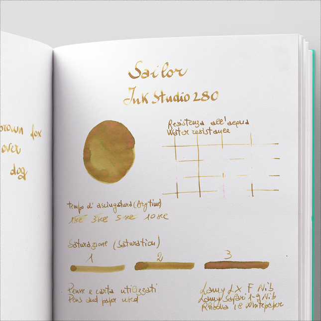 Sailor Ink Studio 280 Inchiostro 20 ml