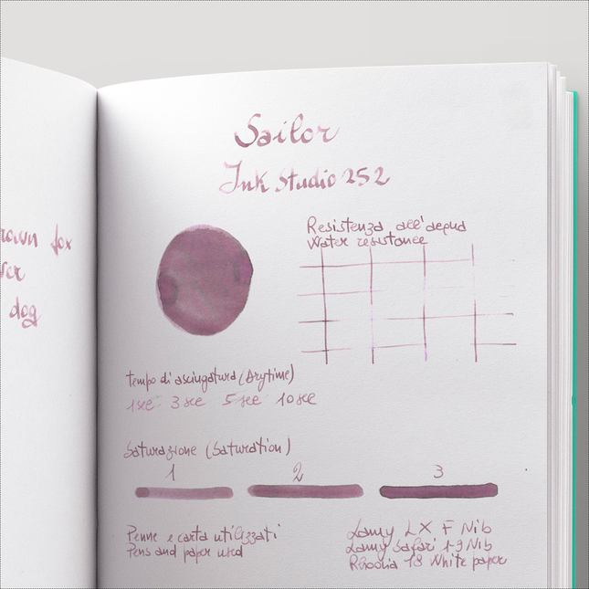 Sailor Ink Studio 252 Ink Bottle 20 ml