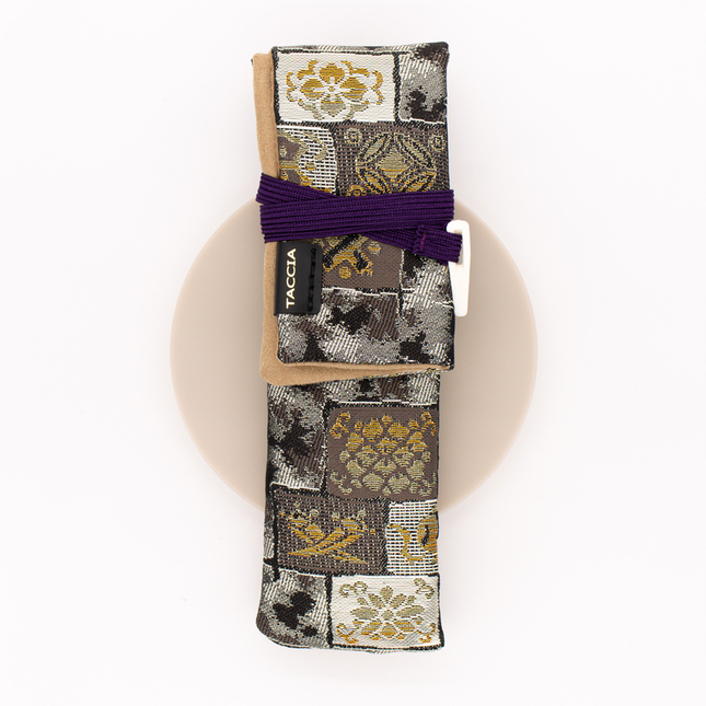 Taccia Kimono Nishijin Portapenne 1 Posto Mosaic
