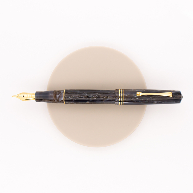 Leonardo Officina Italiana Momento Zero Penna Stilografica Corno & Oro
