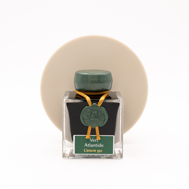 Jacques Herbin Vert Atlantide Inchiostro 50 ml 350° Anniversario Edizione Limitata